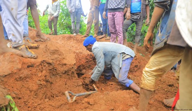 Etiopía: un deslizamiento de tierra dejó 146 muertos